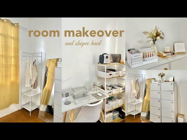 BUDGET ROOM MAKEOVER + Affordable Shopee Finds!  | Philippines | Ysabelle Rumbaoa