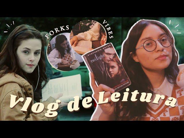 Vlog Aconchegante: Lendo Crepúsculo em Um Dia Chuvoso e Fazendo Panquecas | Cozy Reading Vlog ️