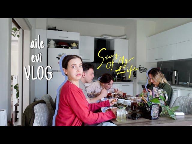 KARANTİNA GÜNLÜKLERİ ESİNTİSİ🫂| aile evinde bir gün vlog