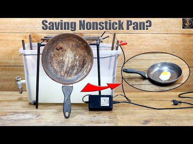 Saving Nonstick Pan In 5 Minutes | Nonstick Pan Restoration