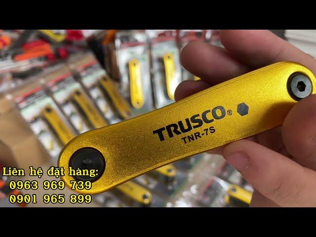 Bộ lục giác gấp gọn 1.5-6mm Trusco TNR-7S