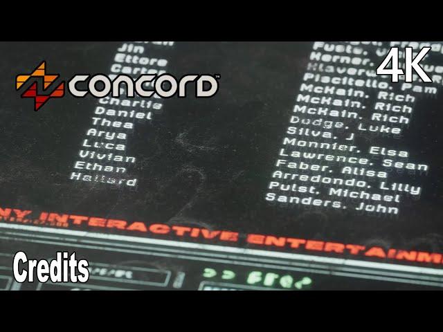 Concord Credits 4K