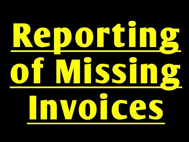 Reporting of Missing Invoices in GST | ITC Claim under GSTR-3B | Due Dates