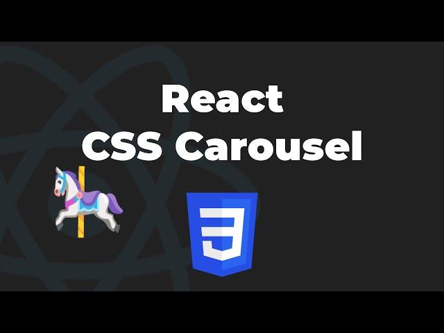 React Carousel with Modern CSS (Mobile Responsive)