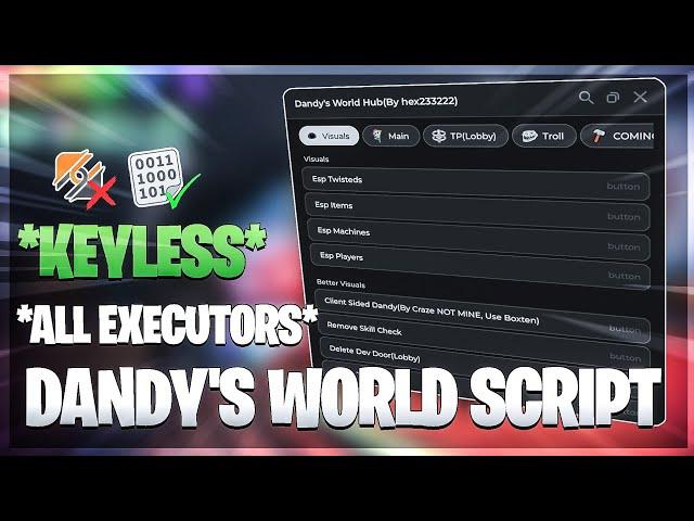 Dandys World Script Pastebin | MOBILE/PC | NO KEY, AUTO FARM, ESP, AUTO WIN, MORE