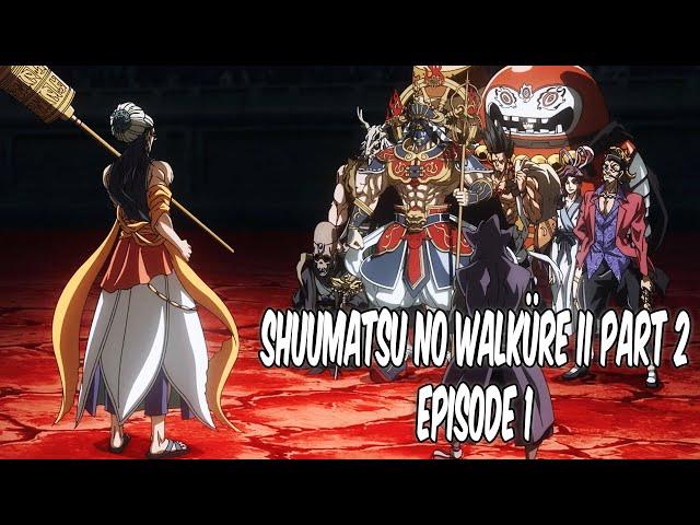 Buddha VS Zerofuku Full Fight | Shuumatsu no Walküre II Part 2 Episode 2