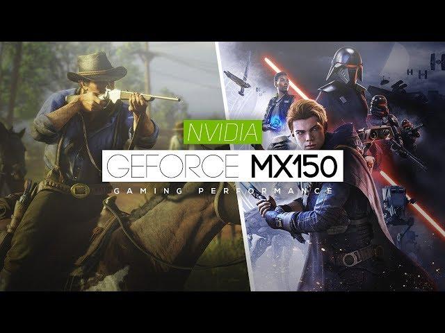 NVIDIA Geforce MX150 Gaming Performance 2020!