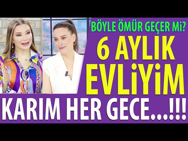 Seyircinin sorusu herkesi şaşırttı! 6 aylık evliyim karım her gece...!!! Esra Ezmeci ilişki tüyoları