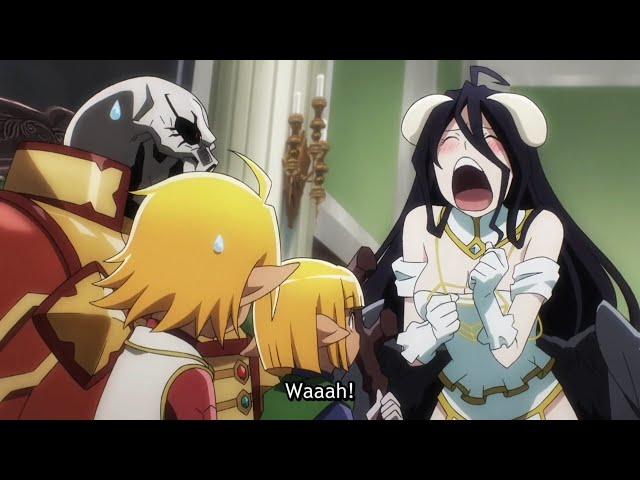 Albedo got jealous of them  || Overlord IV funny moment