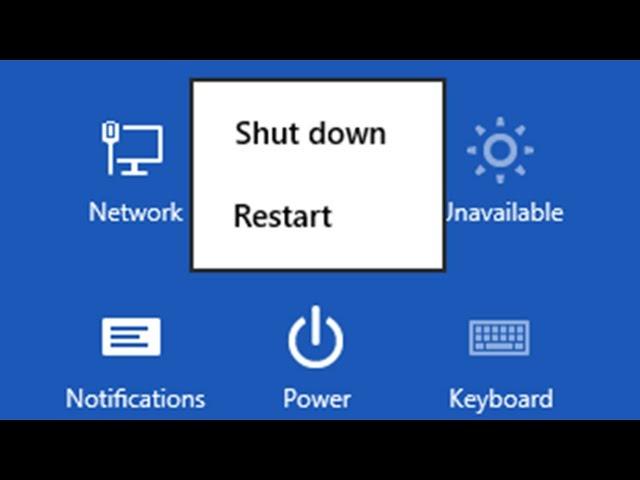 Windows 8 - Shutdown or Restart [Tutorial]