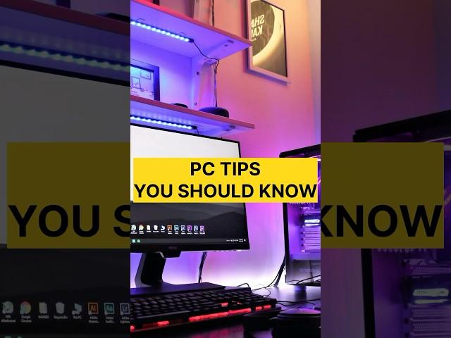 Pc tips, you should know #pctech #games #pctips #drtechcto #ytshorts