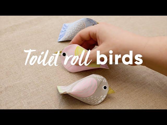 Panduro DIY Toilet Roll Birds