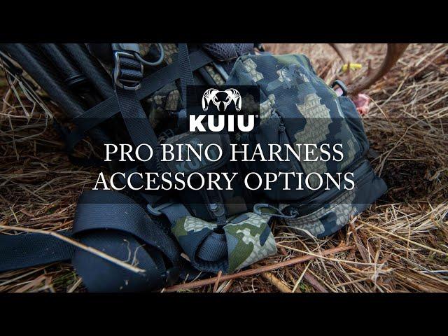 KUIU Pro Bino Harness Accessory Options