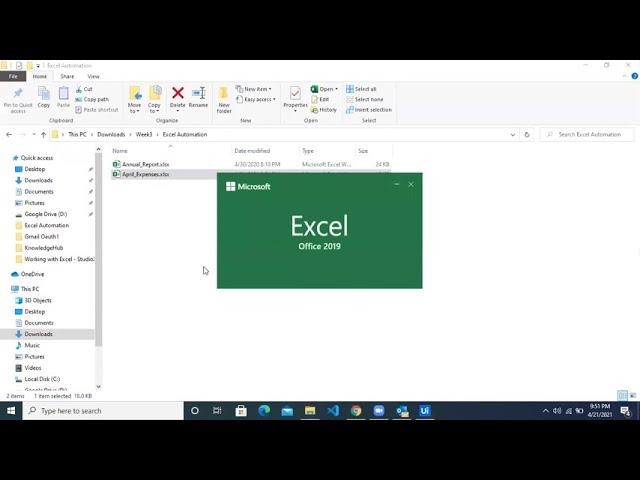 UiPath StudioX | Excel Reconciliation | Expense Report | VLookup