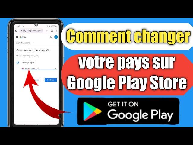 Comment changer de pays sur Google Play Store 2023 | Changez votre région sur Play Store |