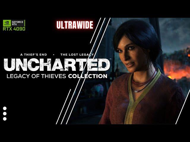 Uncharted Legacy of Thieves Collection Gameplay PC | RTX4090 24GB (ULTRAWIDE MAX SETTINGS)