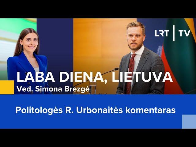 Landsbergio kalbas apie „sanitarinį kordoną“ įvertinusi Urbonaitė: retorika, kuri absoliučiai nepadė