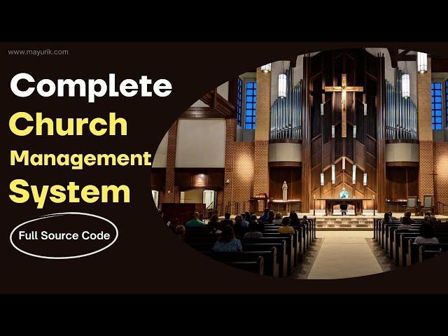 Church management system in php | best crm for churches | PHP Project with Source Code Download