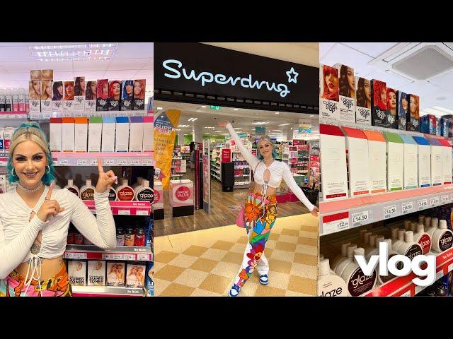 Seeing SOPHIE HANNAH HAIR in SUPERDRUG! | Vlog