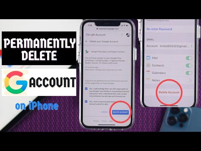 Remove Google Account from iPhone (Including 2 ways Temporarily And Permanently!)