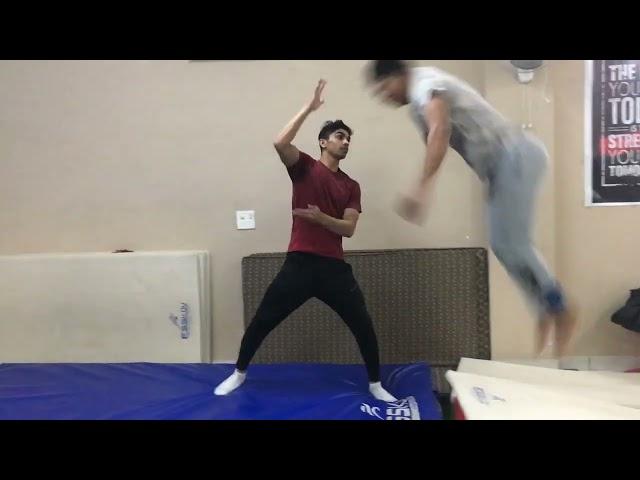 Gymnastics Classes in Gurgaon ,Haryana  | Front Flip Backflip training | warrior gymnastics academy