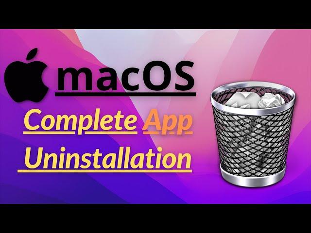 How to Completely Uninstall an App on Mac 2024