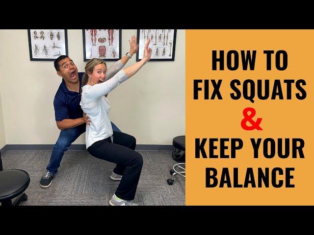 How To Keep Your Balance During Squats