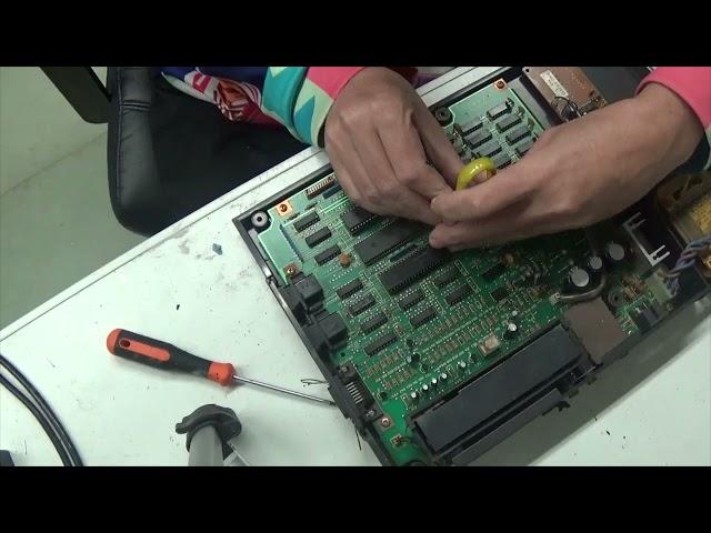 How to repair a Toshiba HX-10 MSX Computer (Failure 1)