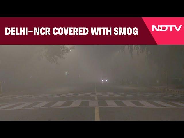 Delhi News | Delhi-NCR Covered With Smog, Air Quality Remains 'Severe'