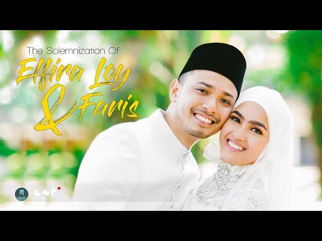 OFFICIAL VIDEO MAJLIS PERNIKAHAN ELFIRA LOY & FARIS KHAIROL ANUAR (CST4K)