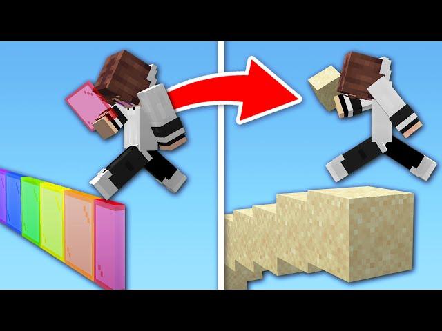 Bedwars But My Bridging Method Changes Every Minute