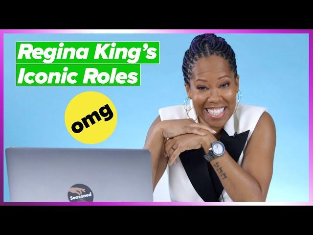 "Watchmen" Star Regina King Reacts To Her Most Iconic Roles