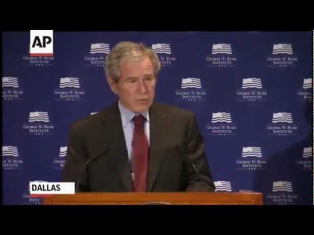 Former President Bush Leads Immigration Forum