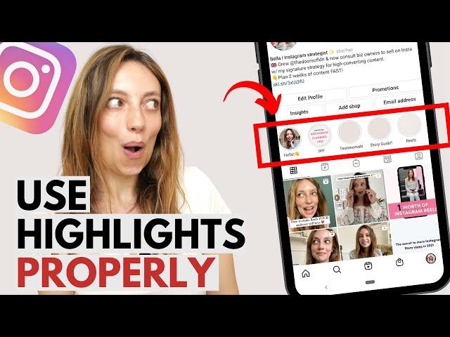 Use Instagram Highlights Strategically | How To Set Up Instagram Stories Highlights To Wow Customers