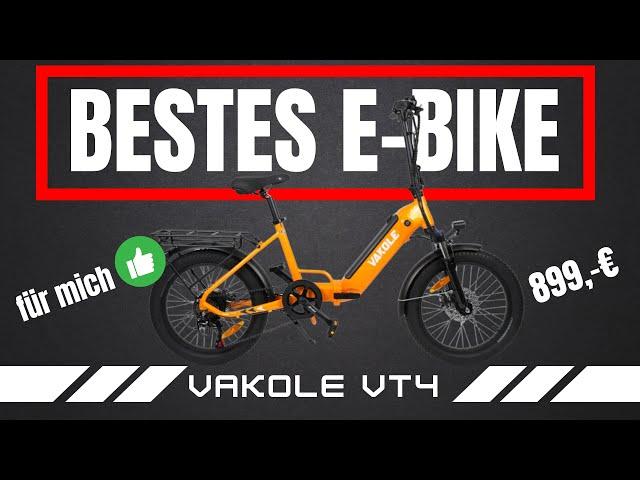 Das beste E-Bike für mich auf Amazon! Vakole VT 4 für 899,-€ im Test