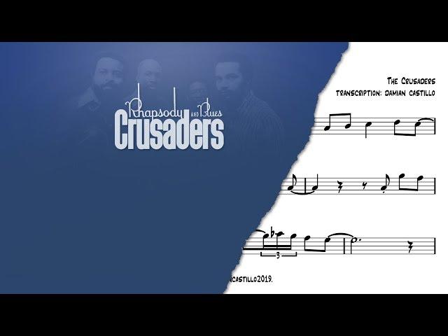 "Last Call" - The Crusaders - Alto Sax Transcription 