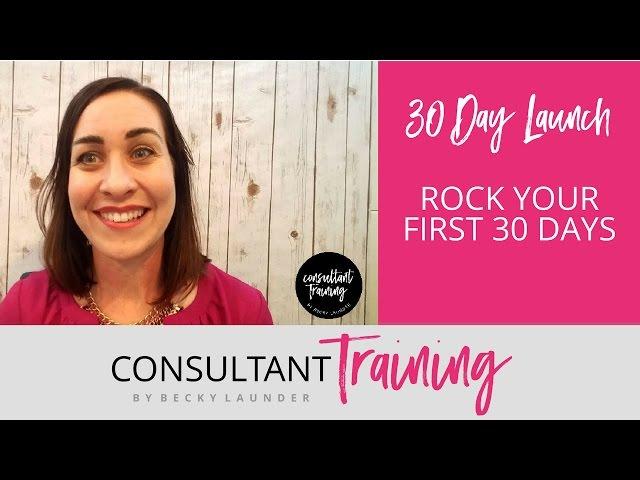 Rock Your First 30 Days - myConsultant Training