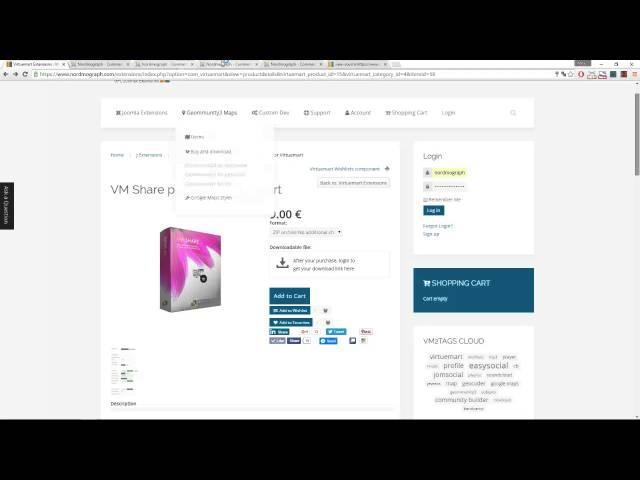 VM Share plugin for Virtuemart - Introduction Video