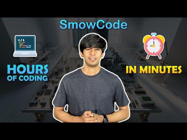 Smowcode: 10x faster Coding for Embedded Systems & IoT | ESP32 | MSPM0 | Faster than C Language
