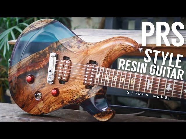 I Built a Resin Guitar Body in PRS Style - Full Build