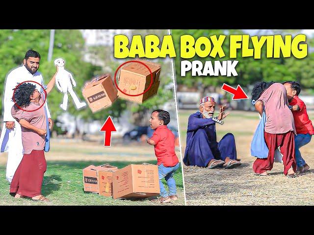 BaBa Flying Box Prank - Hillarious Reactions | ​⁠@NewTalentOfficial