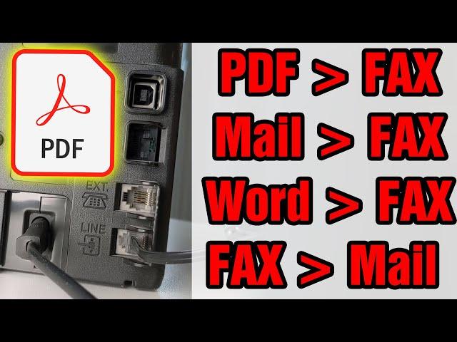 Fax versenden in 2021: PDF versenden und Papierlos empfangen! Fax komplett digital!