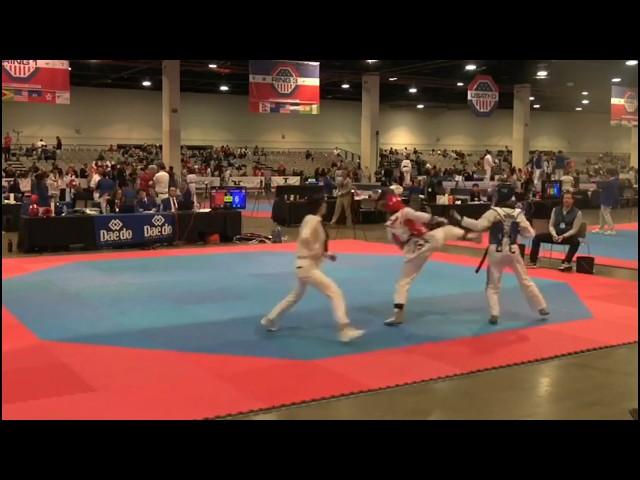 US Pro Taekwondo Martial Arts Athlete - Kristina Teachout Sparring Compilation