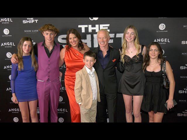 Neal McDonough "The Shift" Los Angeles Premiere Red Carpet with his Family