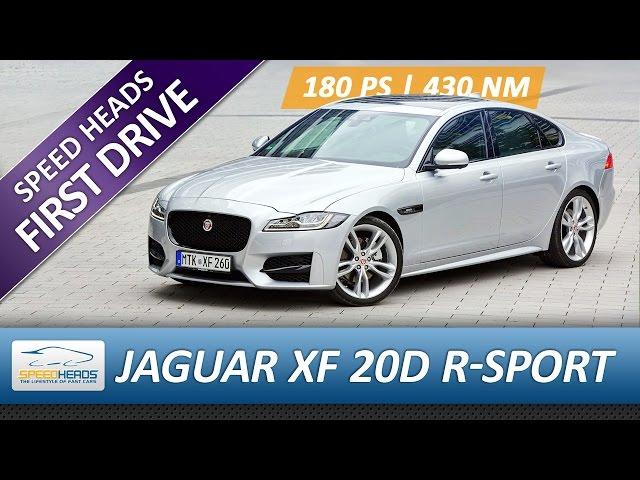 2016 Jaguar XF Test (20d mit 180 PS) - Fahrbericht - Review