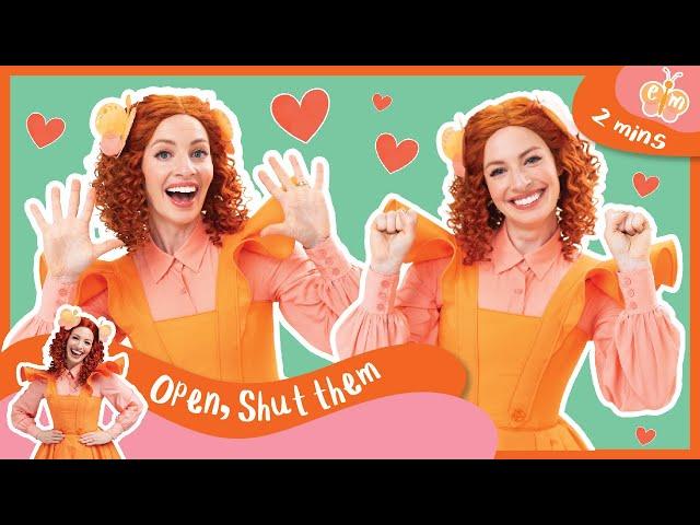 Emma Memma: Open, Shut Them (Auslan) Nursery Rhymes & Dance Songs for Kids