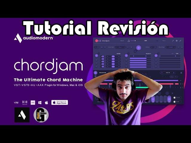 Chordjam 1.5 @audiomodern  - Tutorial Revisión en Español - Progresión de Acordes Guiada