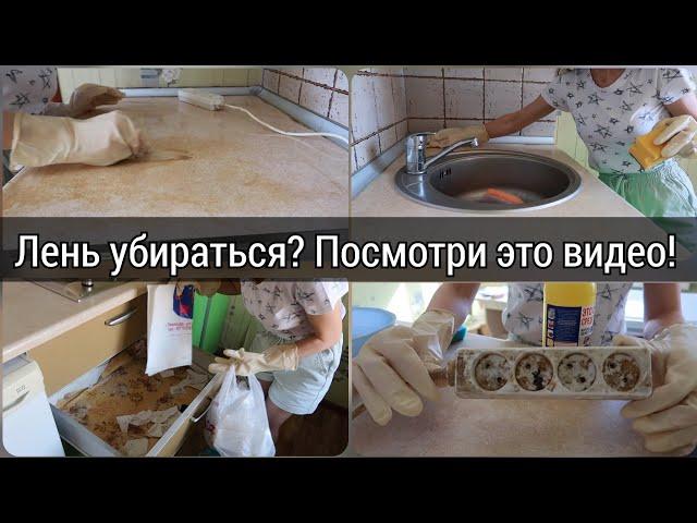 Теперь КУХНЯ СВЕРКАЕТ чистотой МОТИВАЦИЯ НА УБОРКУ 