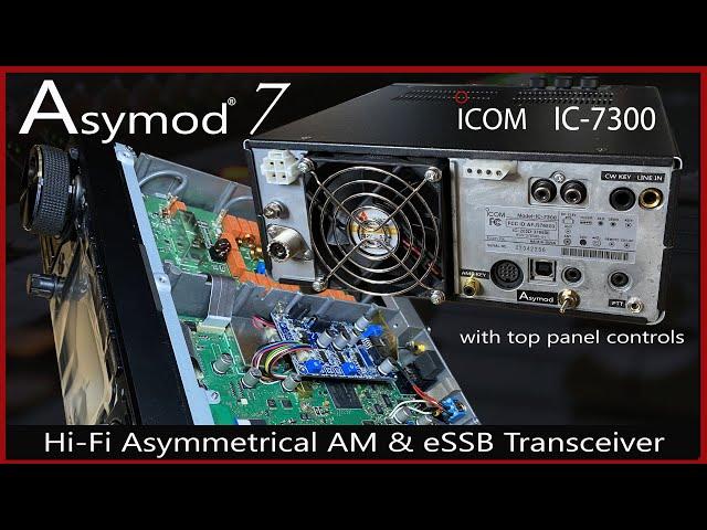 Mark's Asymod 7 Hi Fi Asymmetrical AM & eSSB Icom IC-7300