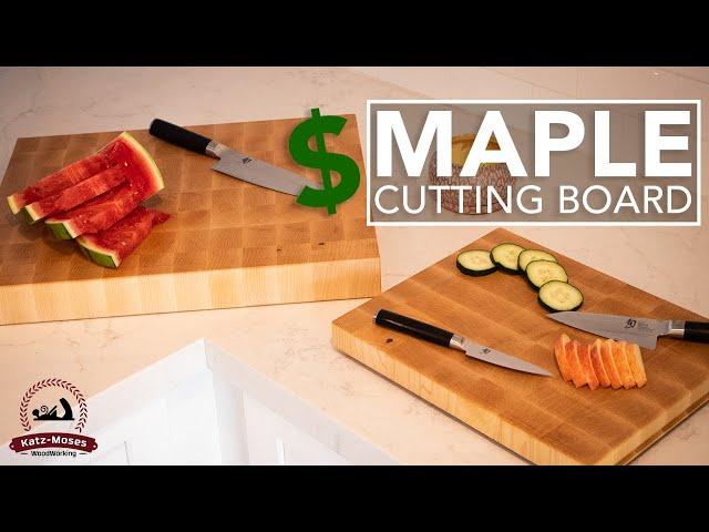 Make Money With These Simple Maple End Grain Cutting Boards